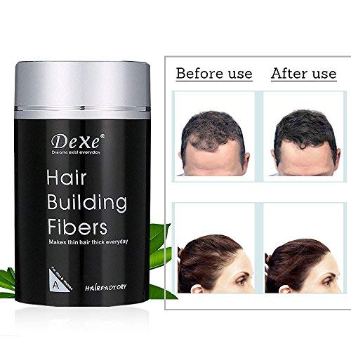 Dexe Hair Building Fibers – Instant Volume for Thinning Hair (Unisex)