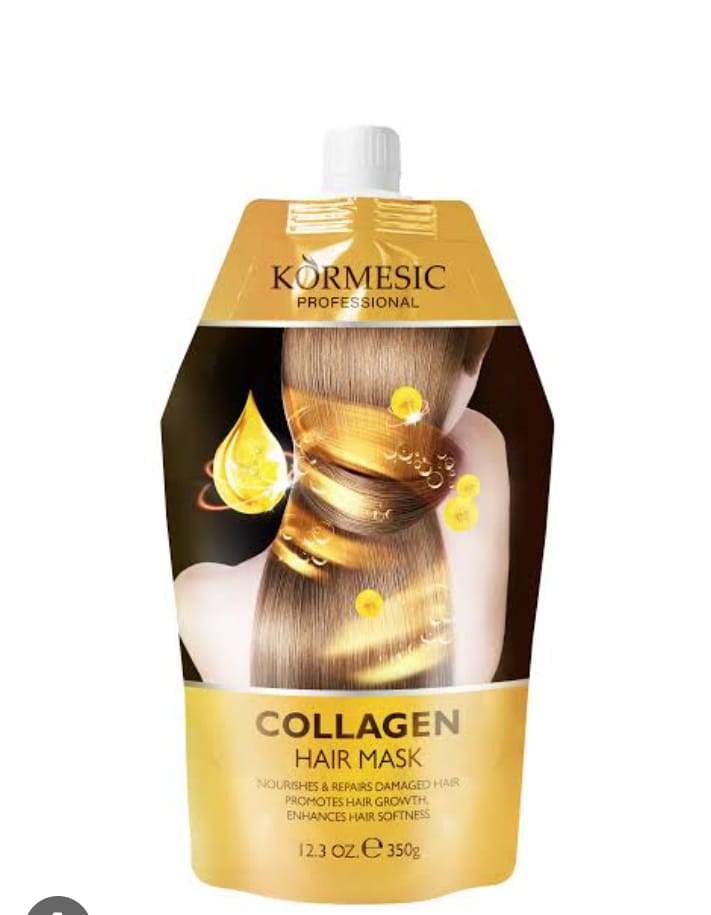 Kormesic Professional Collagen Hair Mask – Growth & Repair Therapy (12.3 oz / 350g)